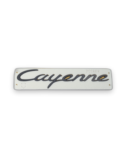 Cayenne Büyük Siyah Bagaj Yazısı Porsche Uyumlu