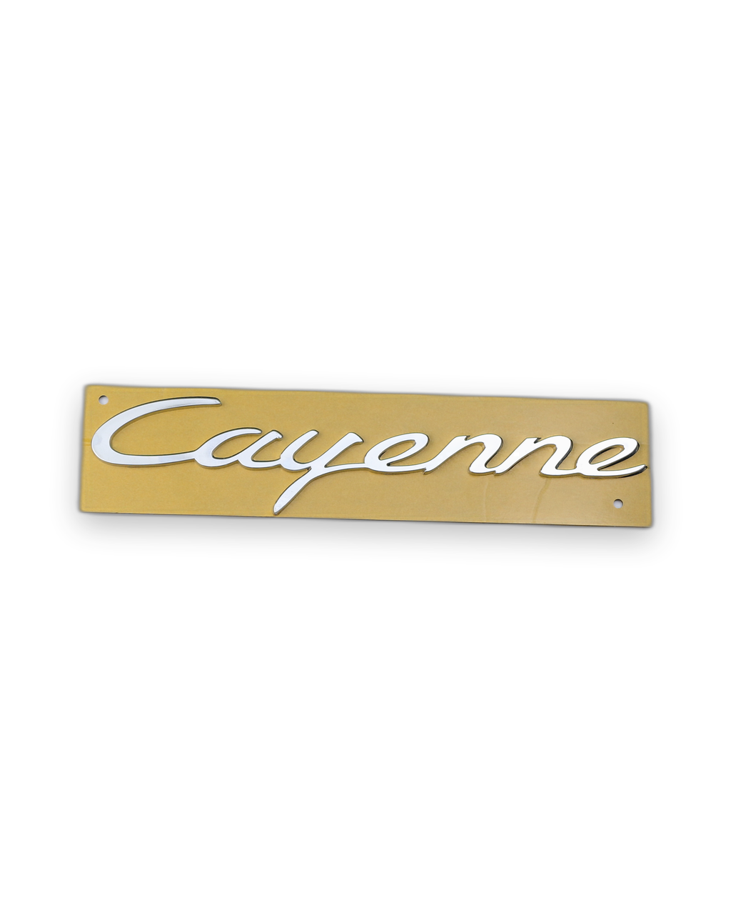 Cayenne Büyük Krom Bagaj Yazısı Porsche Uyumlu