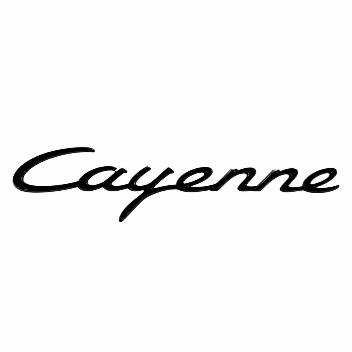 Cayenne Küçük Siyah Bagaj Yazısı Porsche Uyumlu