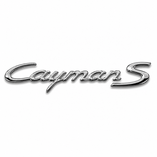 Cayman S Krom Bagaj Yazısı Porsche Uyumlu