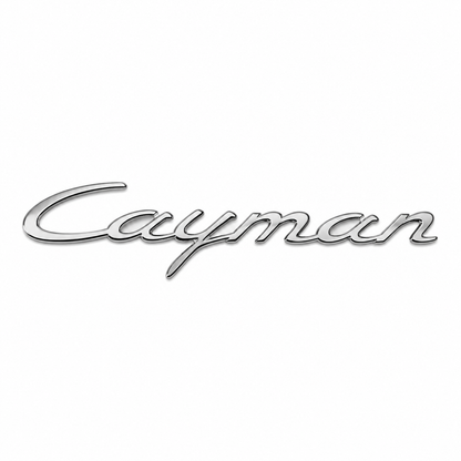Cayman Krom Bagaj Yazısı Porsche Uyumlu