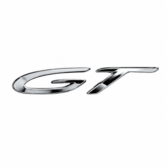 GT Krom Bagaj Yazısı Porsche Uyumlu