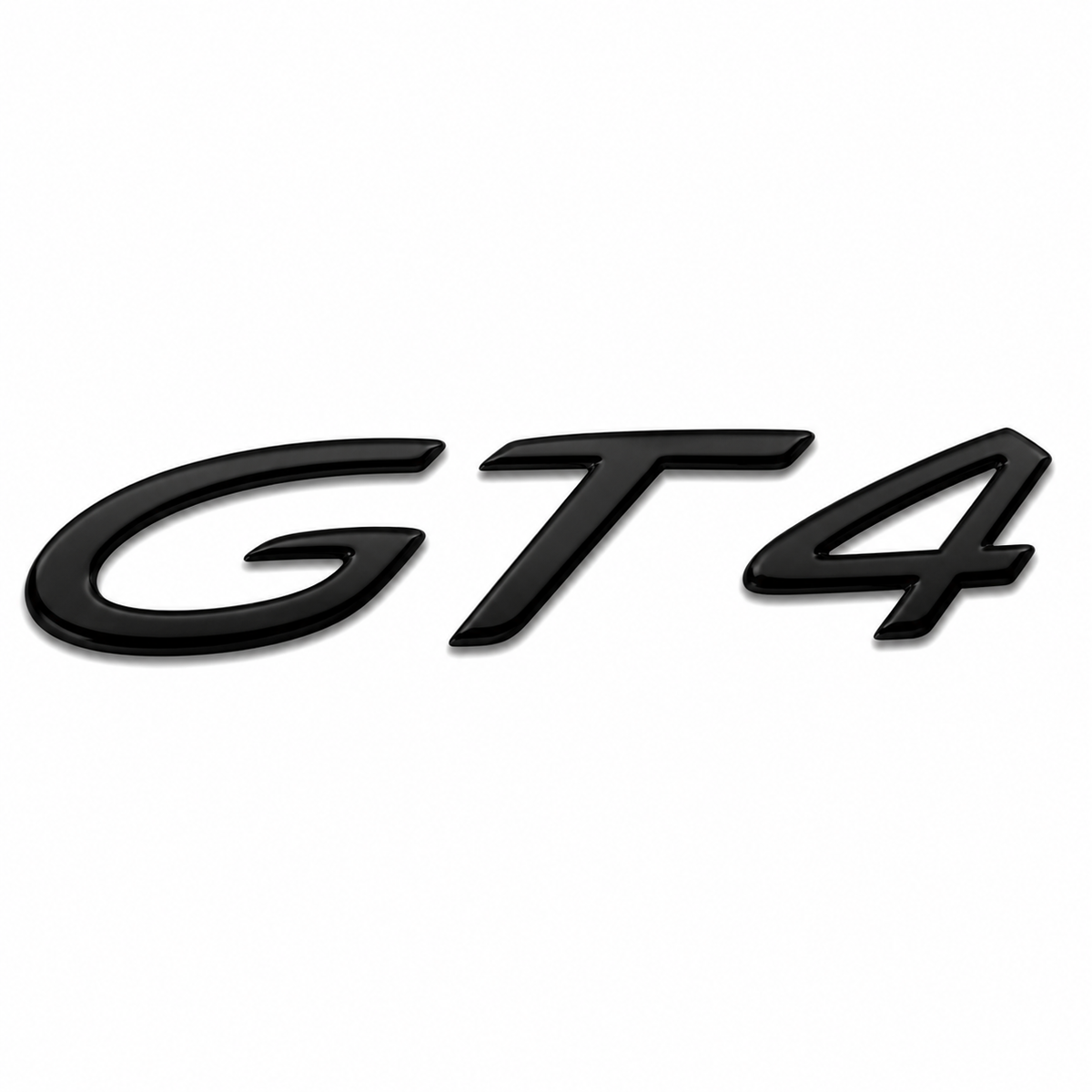 GT4 Siyah Bagaj Yazısı Porsche Uyumlu