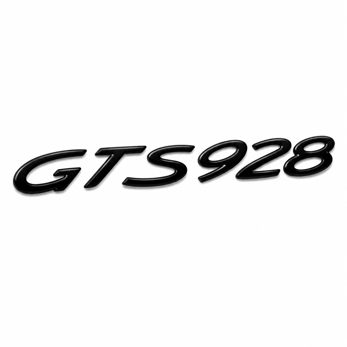 GTS 928 Siyah Bagaj Yazısı Porsche Uyumlu