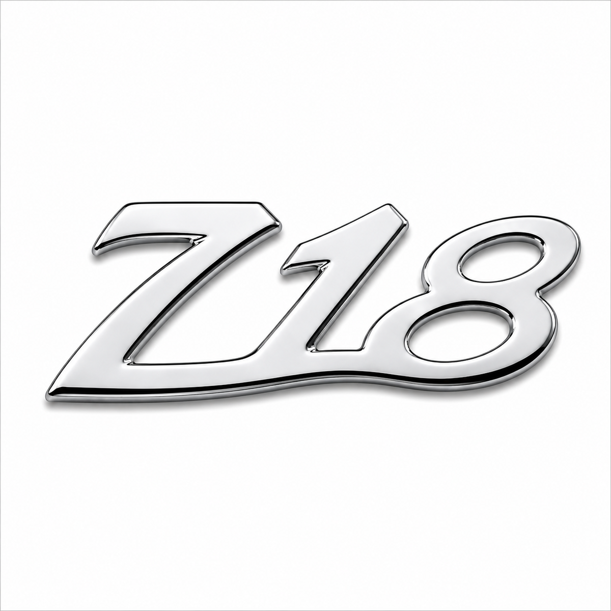 718 Birleşik yazı Krom Bagaj Yazısı Porsche Uyumlu