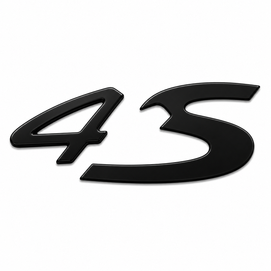 4S Siyah Bagaj Yazısı Porsche Uyumlu