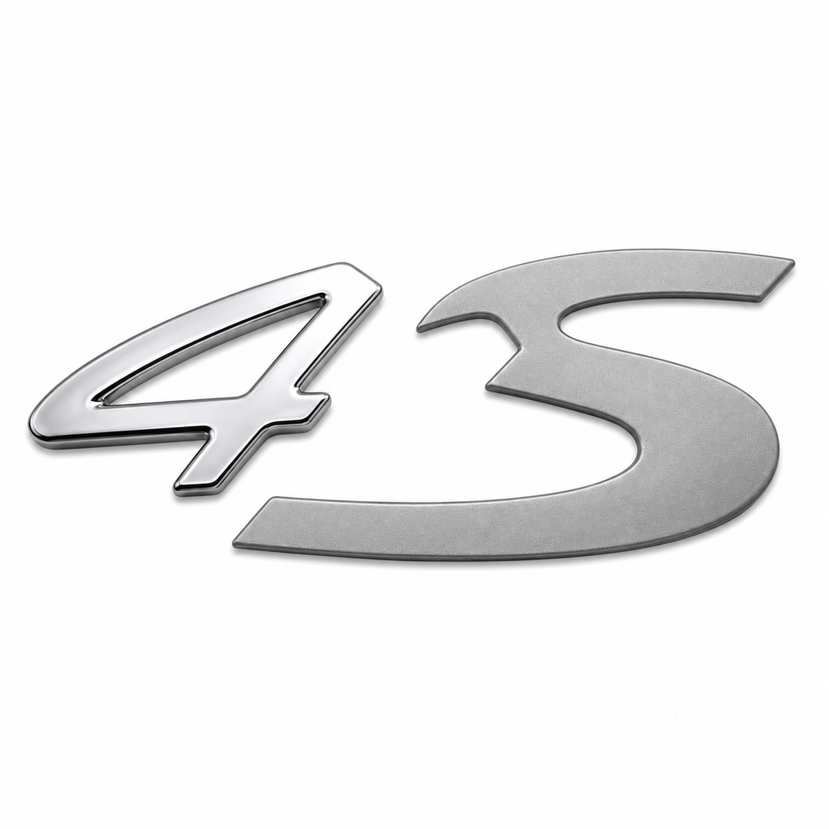 4S 4S yazısı Krom Gri Bagaj Yazısı Porsche Uyumlu