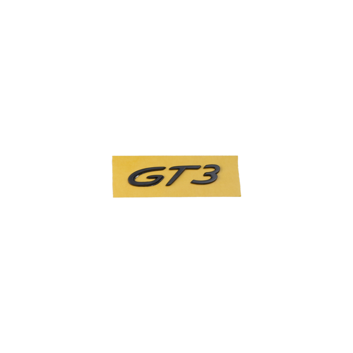 GT3 Siyah Bagaj Yazısı Porsche Uyumlu
