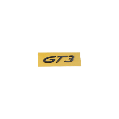 GT3 Siyah Bagaj Yazısı Porsche Uyumlu