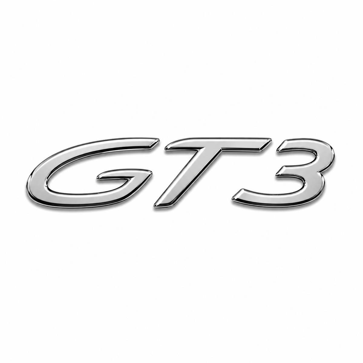 GT3 Krom Bagaj Yazısı Porsche Uyumlu