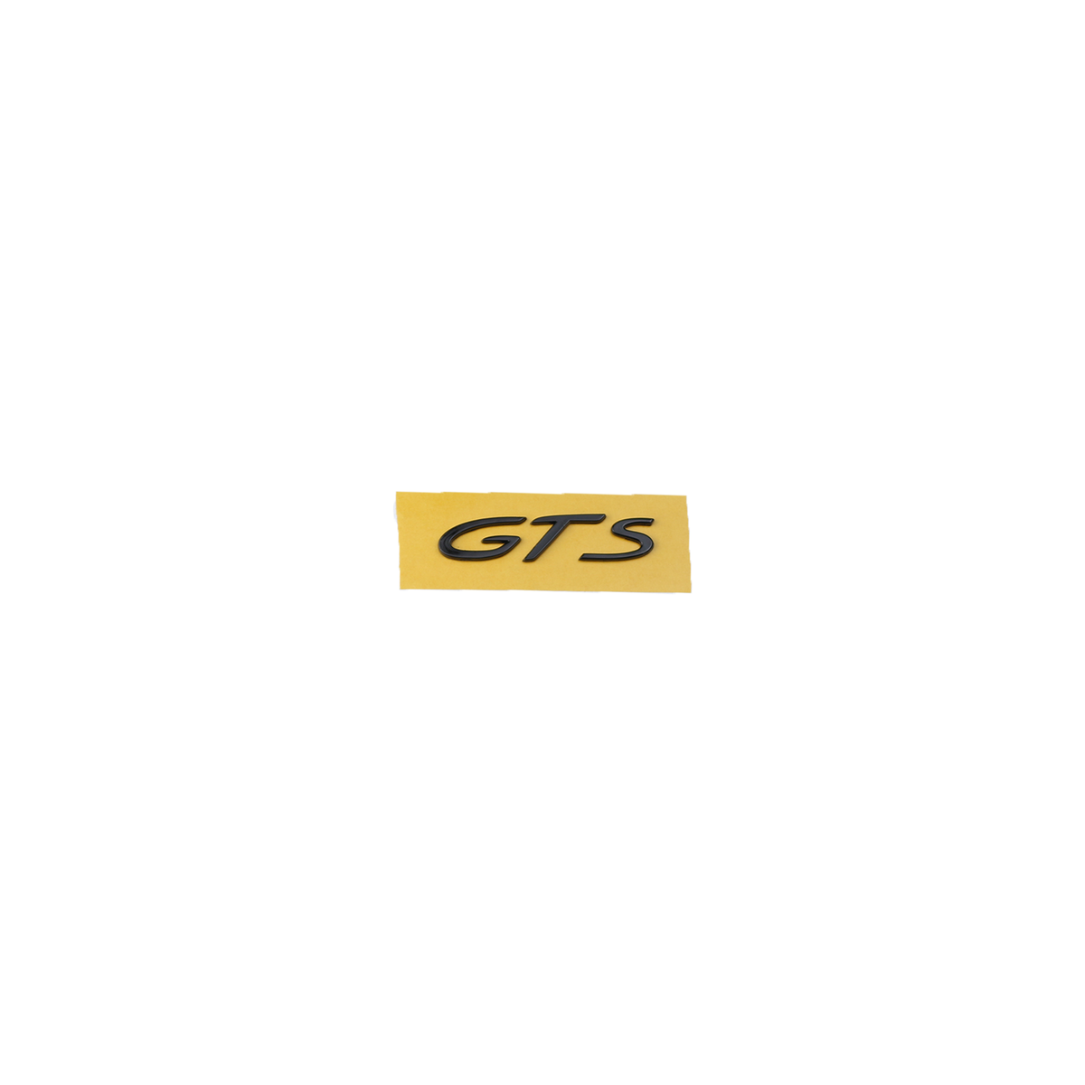 GTS Siyah Bagaj Yazısı Porsche Uyumlu
