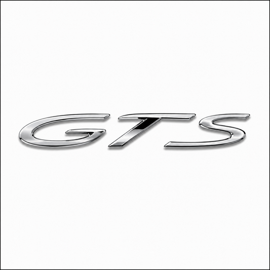 GTS Krom Bagaj Yazısı Porsche Uyumlu