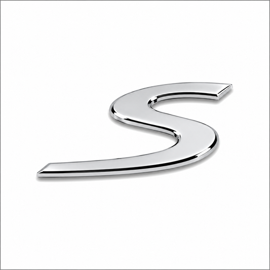 S Krom Bagaj Yazısı Porsche Uyumlu