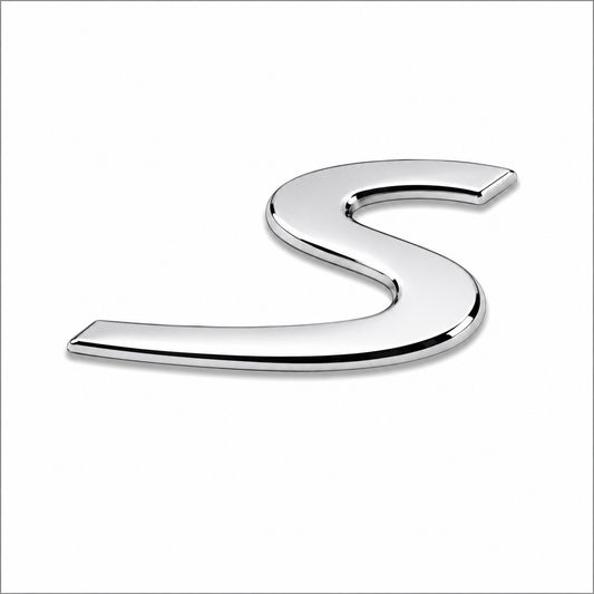 S Krom Bagaj Yazısı Porsche Uyumlu