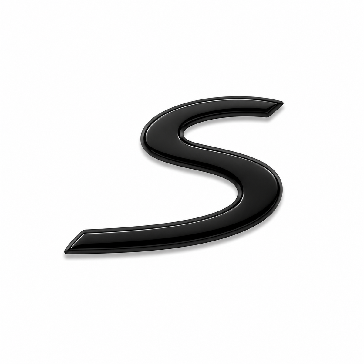 S Siyah Bagaj Yazısı Porsche Uyumlu