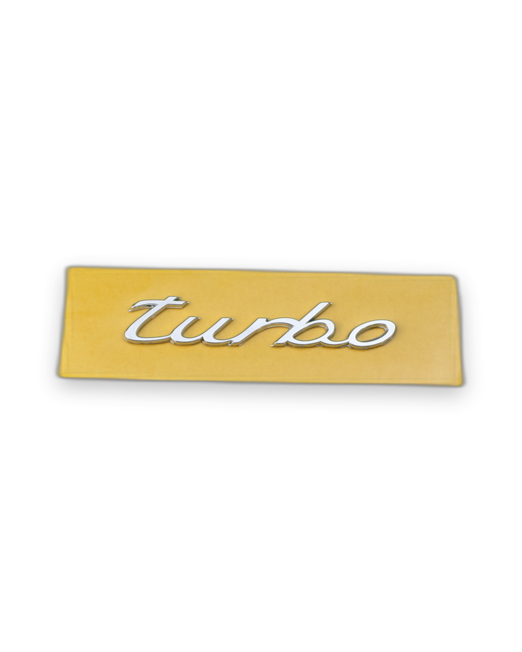 Turbo Krom Bagaj Yazısı Porsche Uyumlu