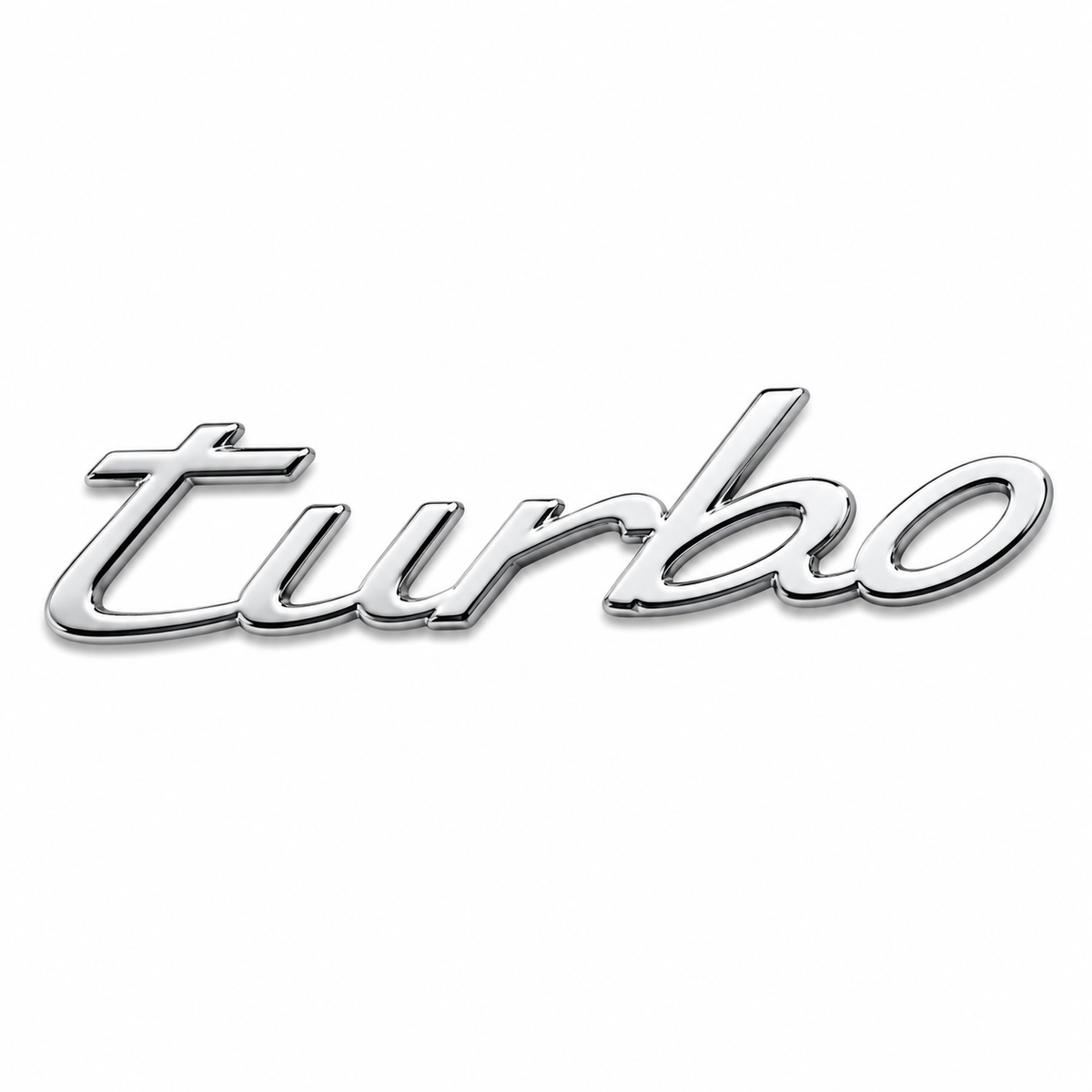 Turbo Krom Bagaj Yazısı Porsche Uyumlu