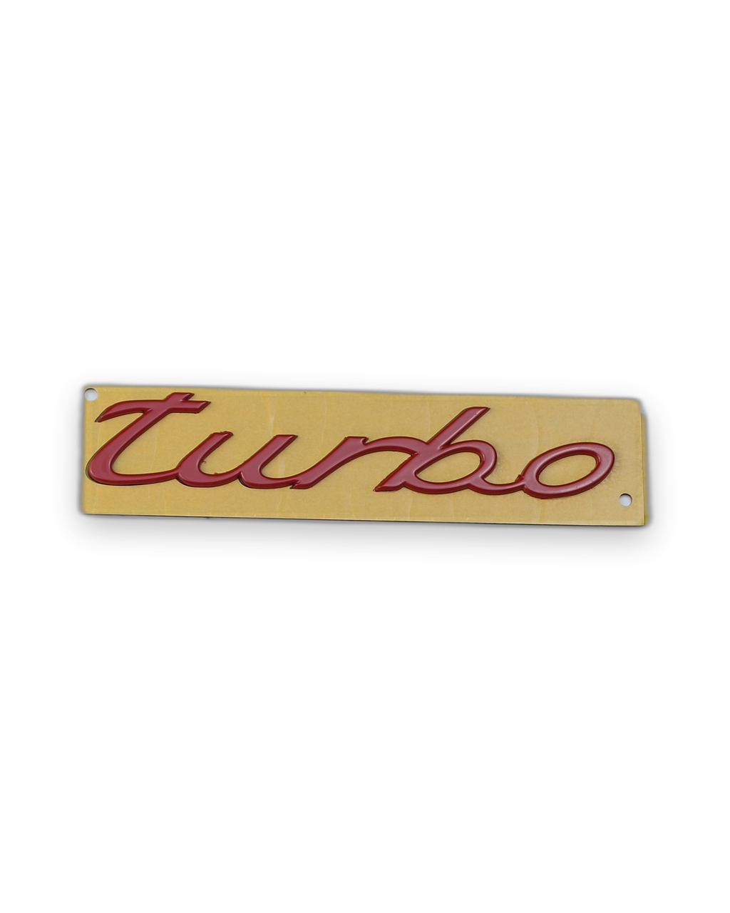 Turbo Kırmızı Bagaj Yazısı Porsche Uyumlu
