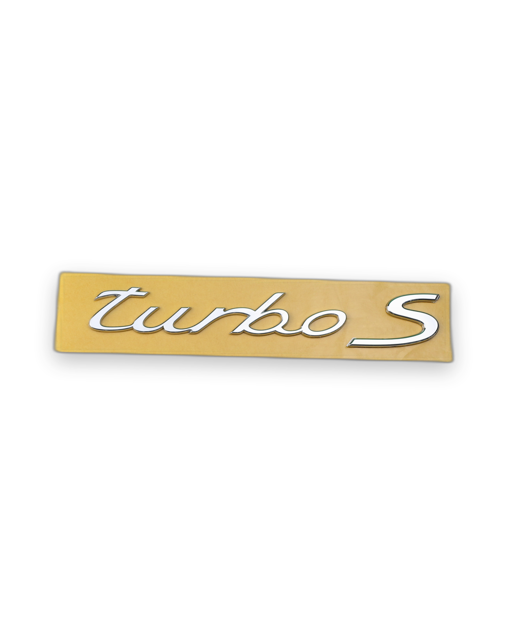Turbo S Krom Bagaj Yazısı Porsche Uyumlu