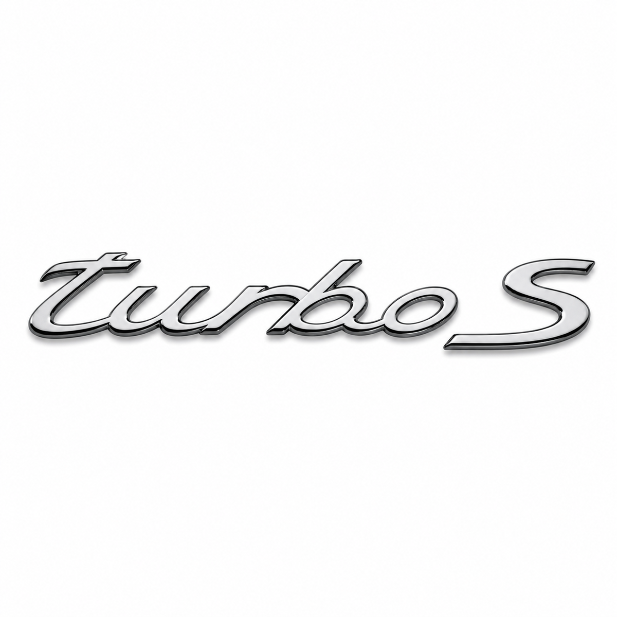 Turbo S Krom Bagaj Yazısı Porsche Uyumlu