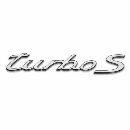 Turbo S Krom Bagaj Yazısı Porsche Uyumlu