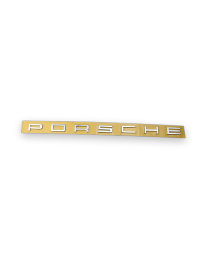 Porsche Krom Bagaj Yazısı Porsche Uyumlu
