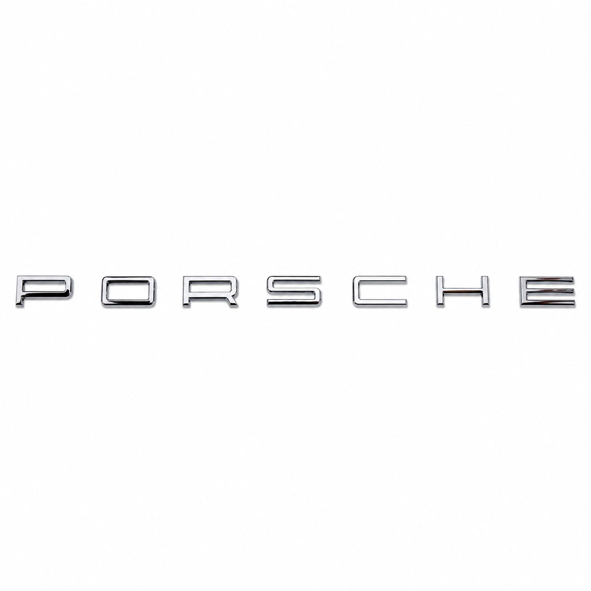 Porsche Krom Bagaj Yazısı Porsche Uyumlu