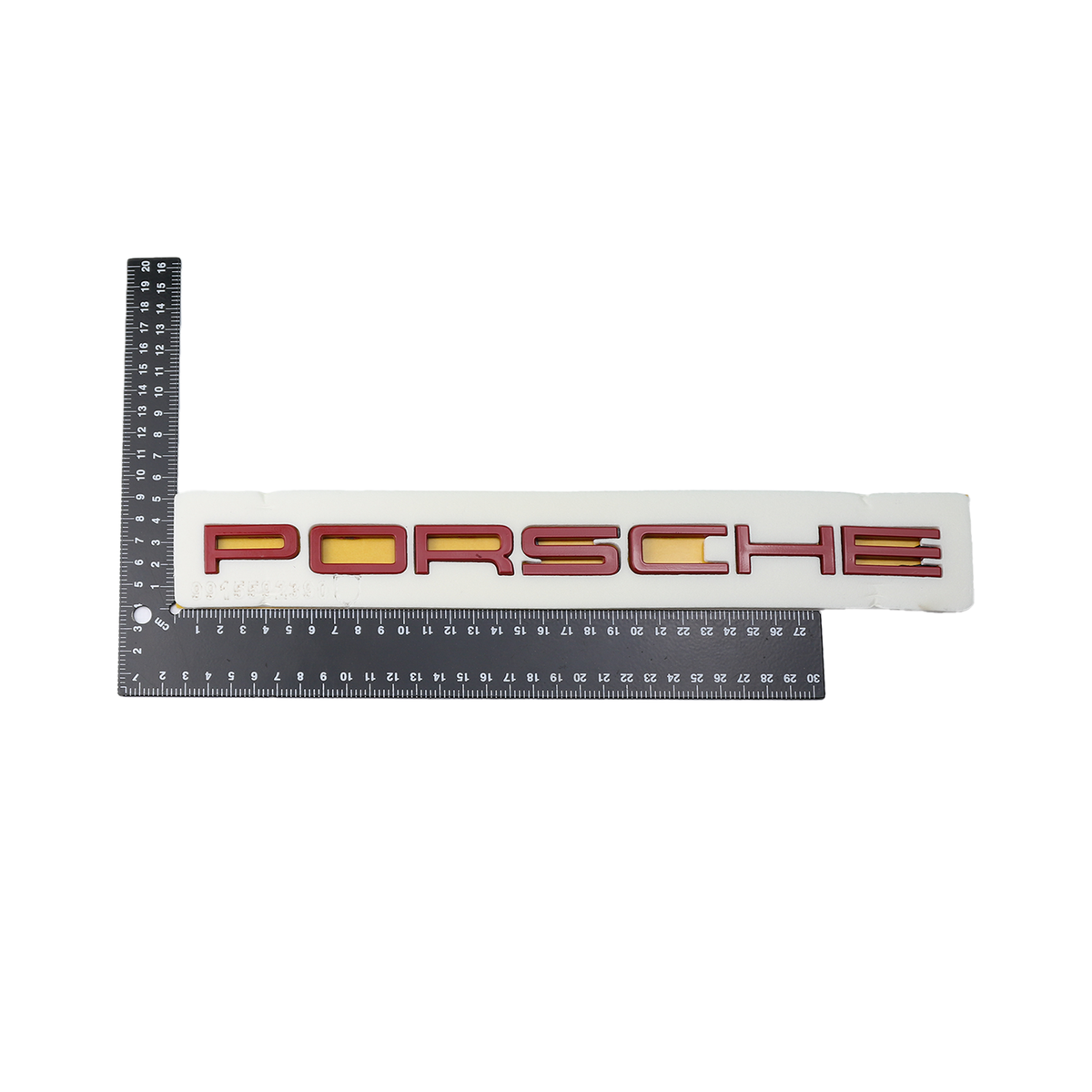 Porsche Kırmızı Bagaj Yazısı Porsche Uyumlu