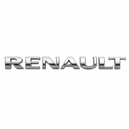 Renault Krom Bagaj Yazısı Renault Uyumlu