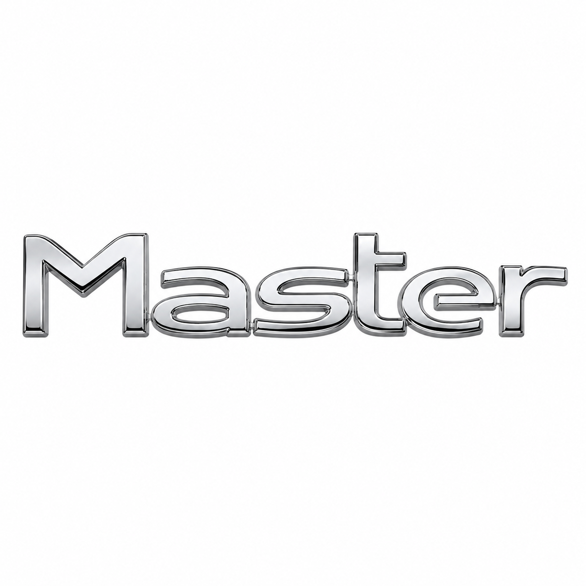 MASTER Krom Bagaj Yazısı Renault Uyumlu
