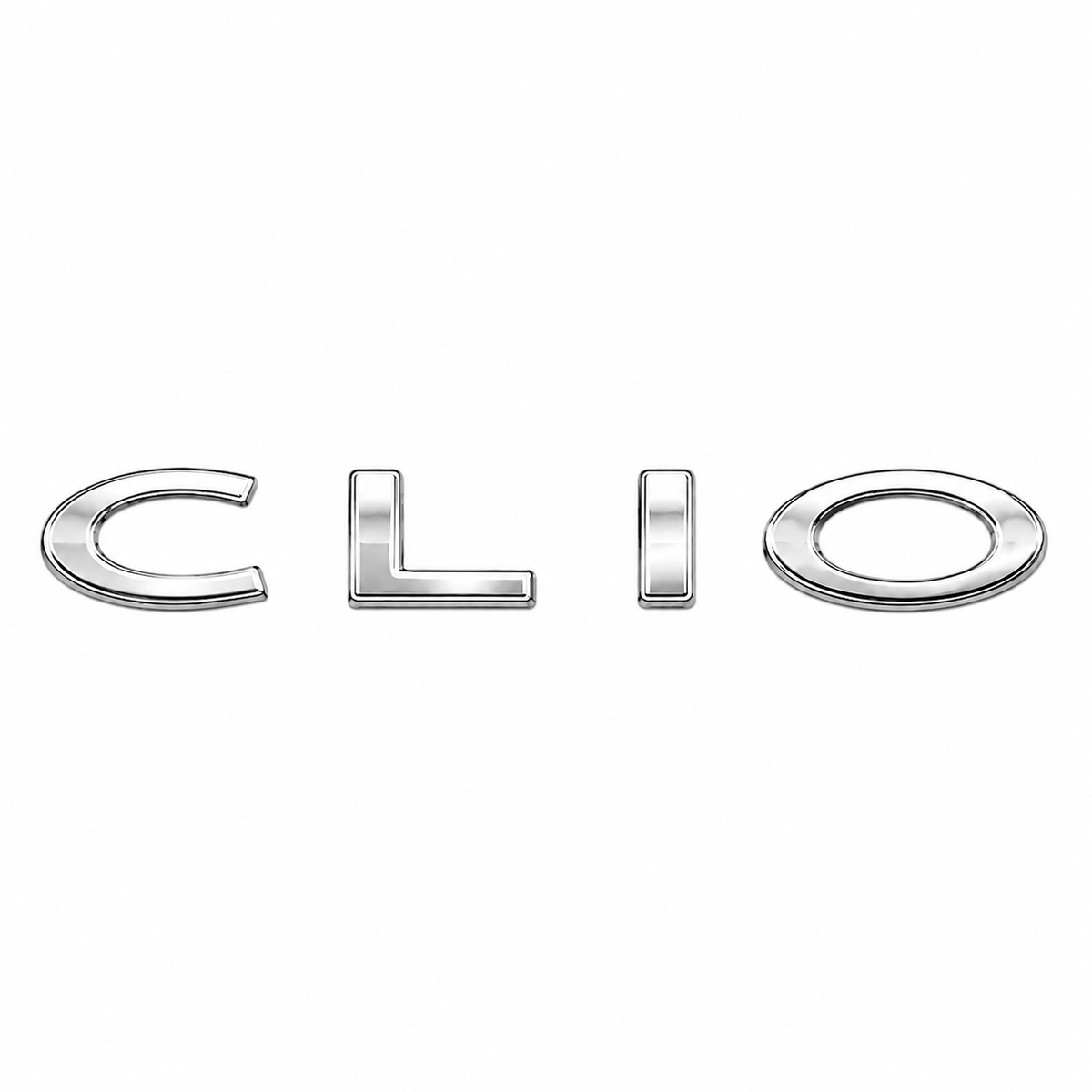 Clio 3 Krom Bagaj Yazısı Renault Uyumlu