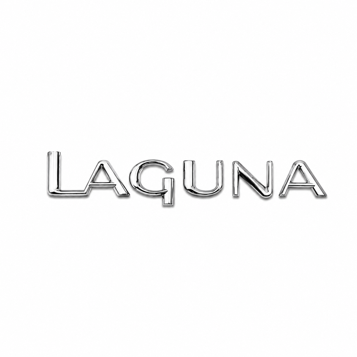 Laguna Renault Laguna yazısı Krom Bagaj Yazısı Renault Uyumlu