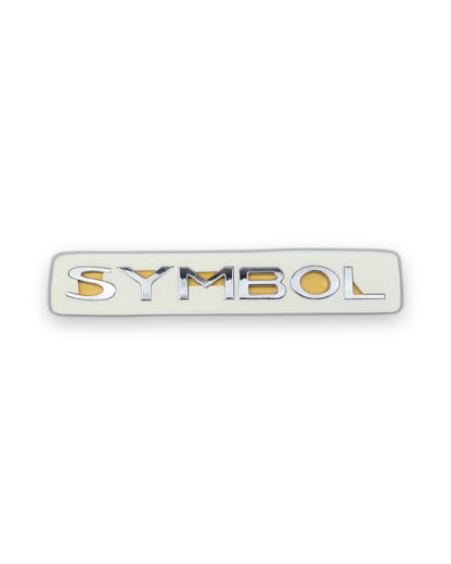 Symbol Krom Bagaj Yazısı Renault Uyumlu