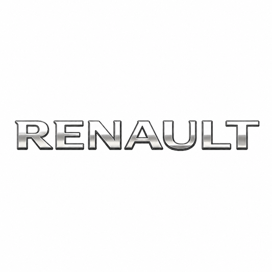 Renault Monogram Ayrık Krom Bagaj Yazısı Renault Uyumlu