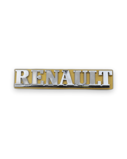 Renault Birleşik Krom Bagaj Yazısı Renault Uyumlu