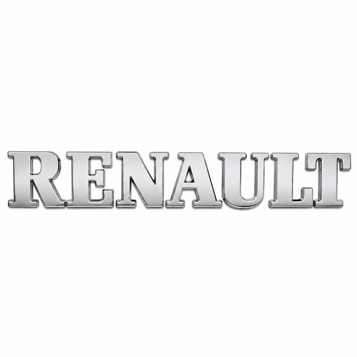 Renault Birleşik Krom Bagaj Yazısı Renault Uyumlu