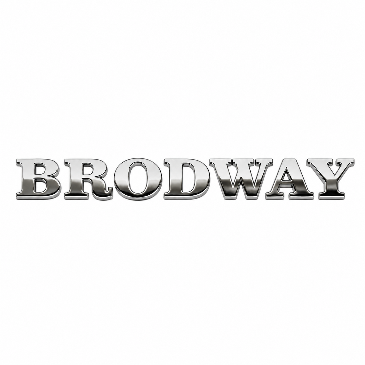 Broadway Kağıt Gri Bagaj Yazısı Renault Uyumlu