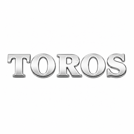Toros Krom Bagaj Yazısı Renault Uyumlu