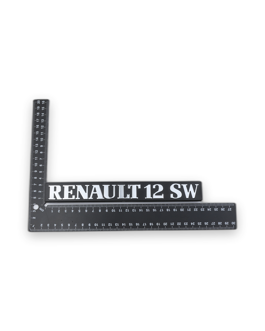 Renault 12 SW Krom Bagaj Yazısı Renault Uyumlu