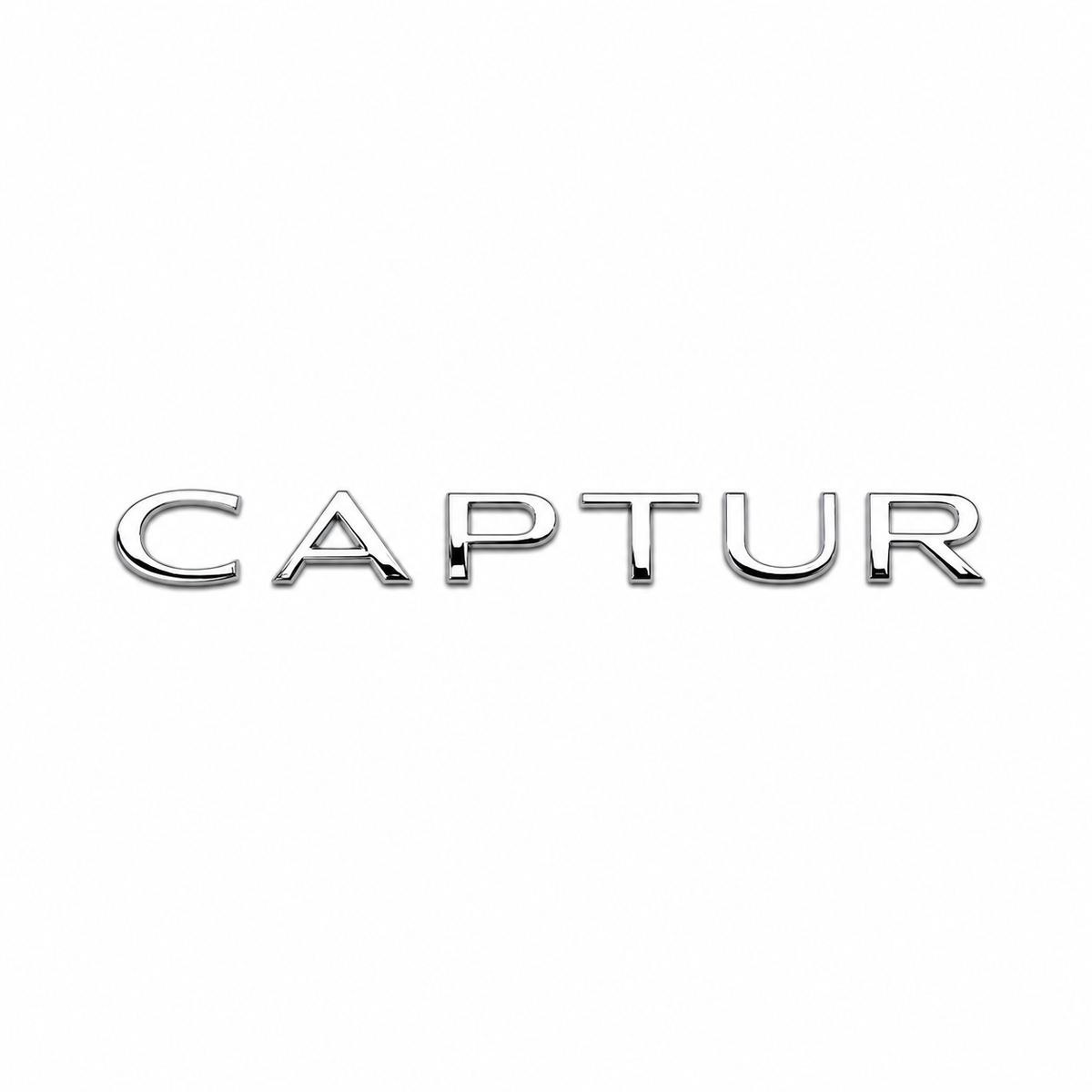 Captur Krom Bagaj Yazısı Renault Uyumlu