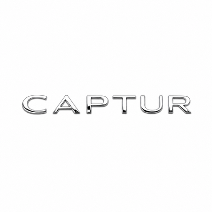 Captur Krom Bagaj Yazısı Renault Uyumlu