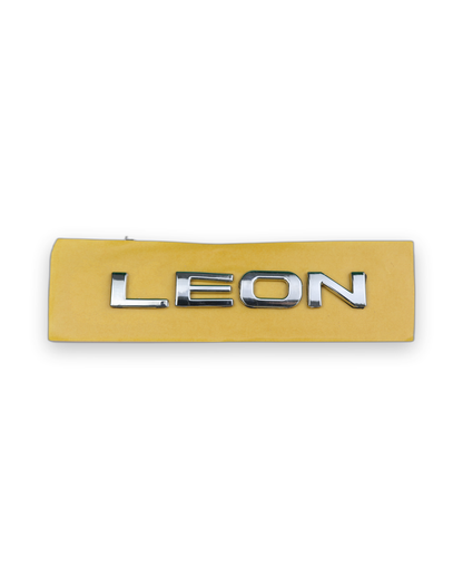 LEON Küçük Krom Bagaj Yazısı Seat Uyumlu
