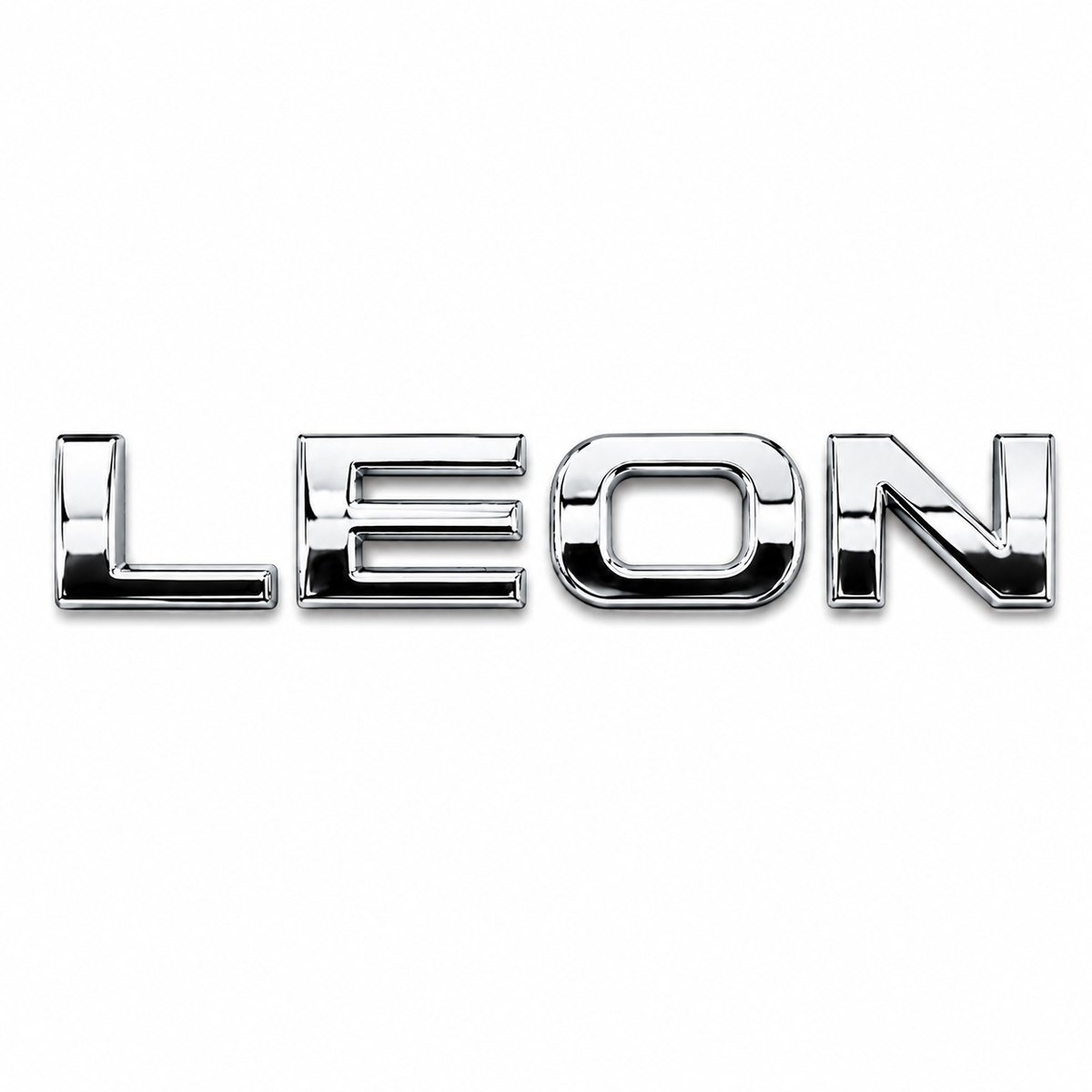 LEON Küçük Krom Bagaj Yazısı Seat Uyumlu
