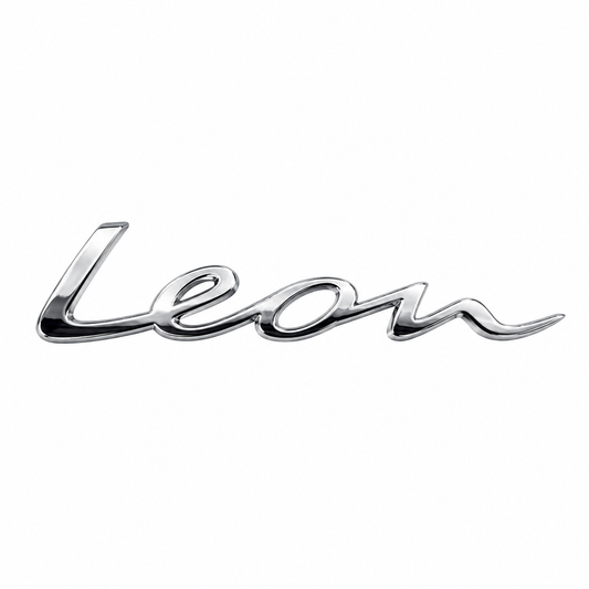 Leon Seat Leon yazısı Krom Bagaj Yazısı Seat Uyumlu