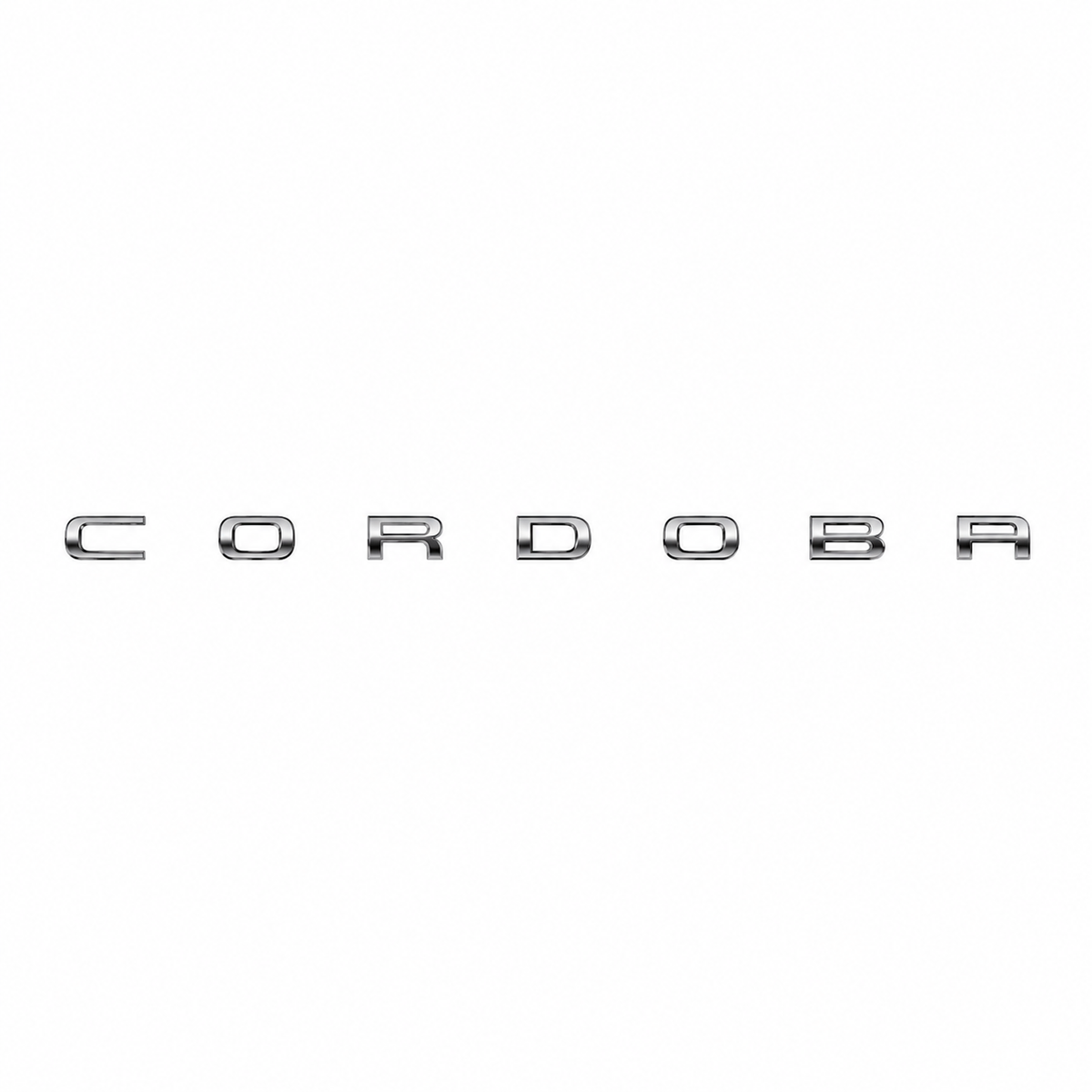 Cordoba 2006-2009 Krom Bagaj Yazısı Seat Uyumlu