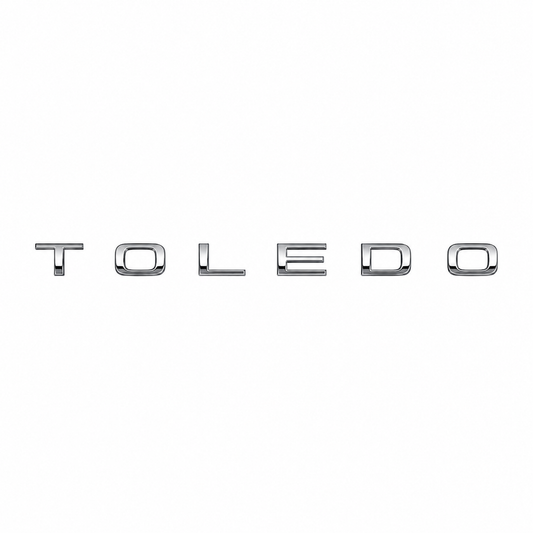 Toledo Krom Bagaj Yazısı Seat Uyumlu