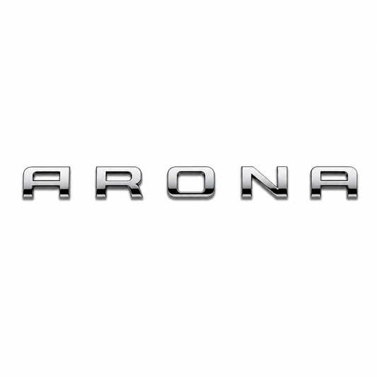 Arona Krom Bagaj Yazısı Seat Uyumlu
