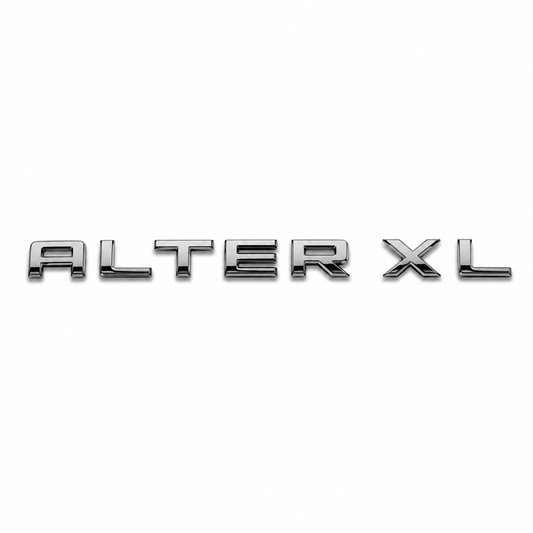 Altea XL Krom Bagaj Yazısı Seat Uyumlu