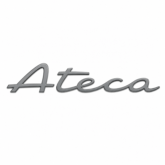 Ateca 2021-2022 Krom Bagaj Yazısı Seat Uyumlu