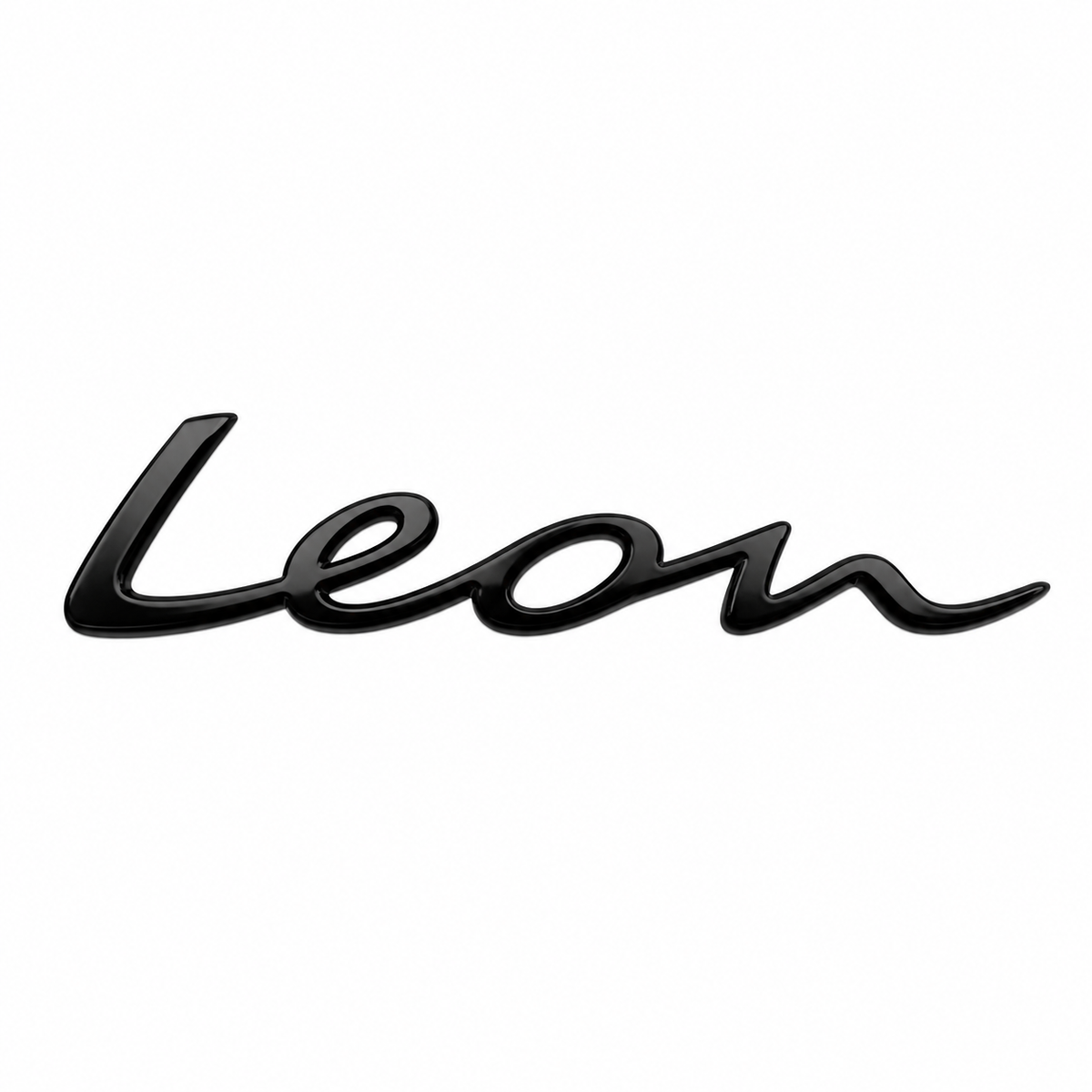 Leon Siyah Bagaj Yazısı Seat Uyumlu
